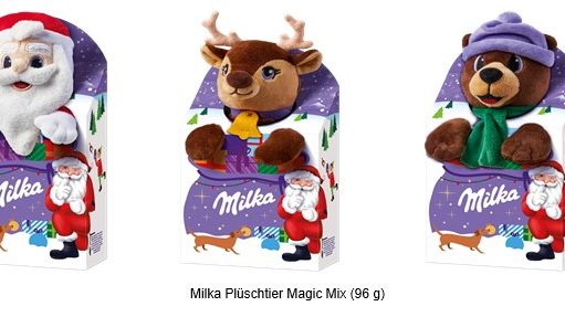 Milka Plüschtiermix