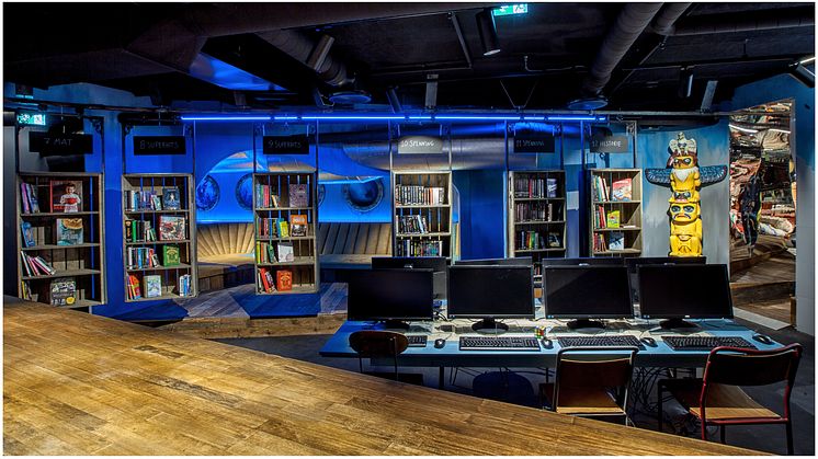 Deichmanske bibliotek har åpnet Biblo Tøyen, spesialtilbud for 10-15-åringer. 