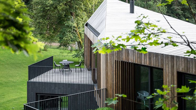 Valley Villa mit Kebony Fassade