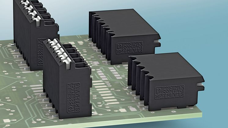 Robuste SMD-printmoduler med push-in-tilkobling
