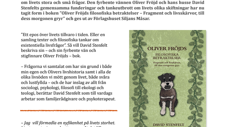 Berörande samtal mellan en hund och hans husse