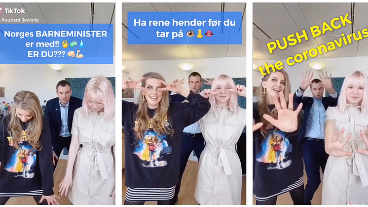 For noen dager siden sa barneminister Kjell Ingolf Ropstad at barn under 13 år har ingenting på sosiale medier å gjøre.  Nå snur han og danser coronadans på TikTok.