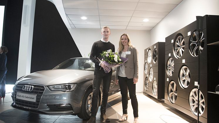 Audi giver ungt erhvervstalent vind i håret