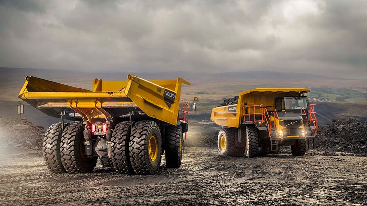 Volvo tipptruckar