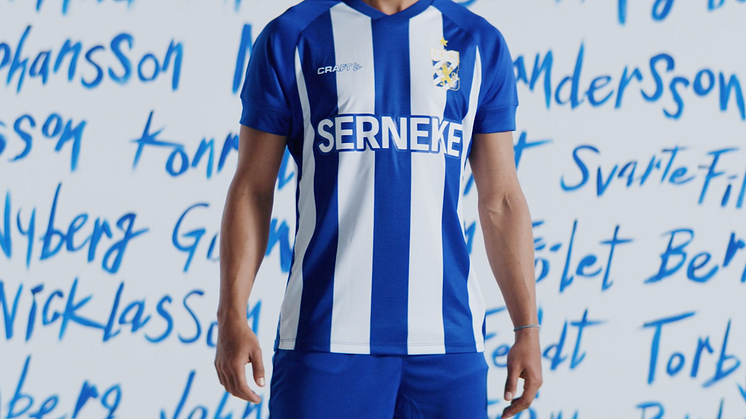 Crafts nya matchtröja för IFK Göteborg är här.