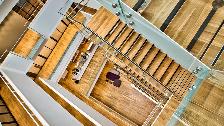 Schweigaards gate 16 er BREEAM In-Use-sertifisert og månedens bygg i februar. Foto: Entra.