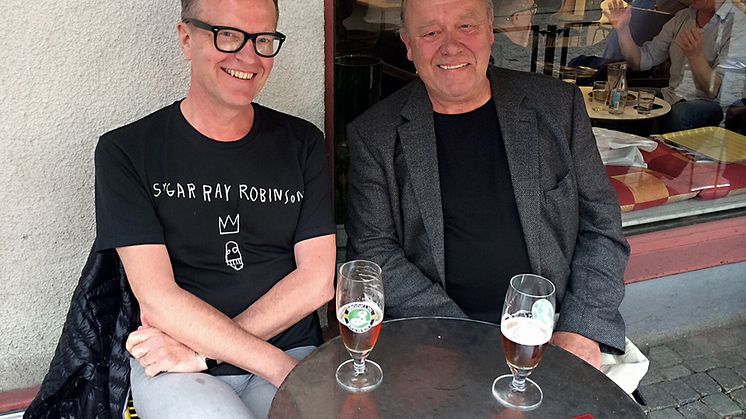 Galleristerna Göran Green och Gert-Olle Göransson får 2014 års Dynamostipendium 