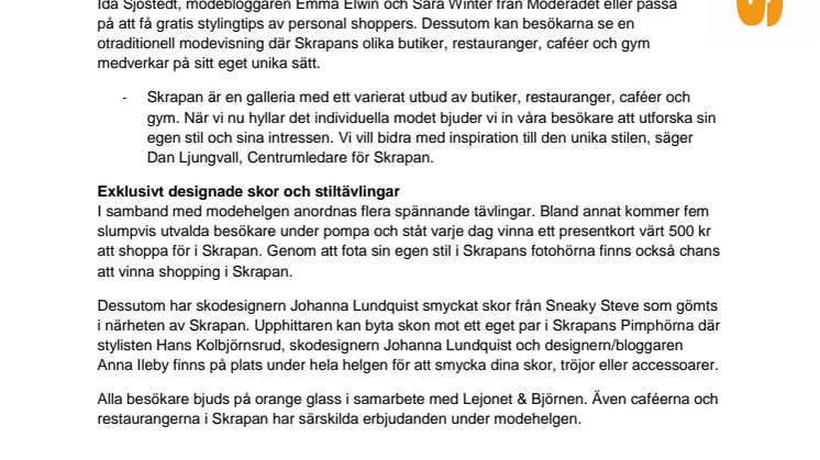 Skrapan hyllar det individuella modet