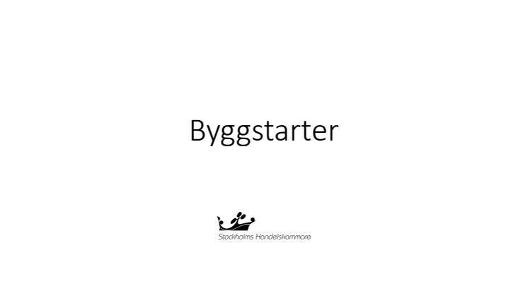 Byggstarter 2019