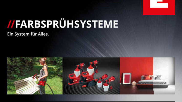 Broschüre Farbsprühsysteme