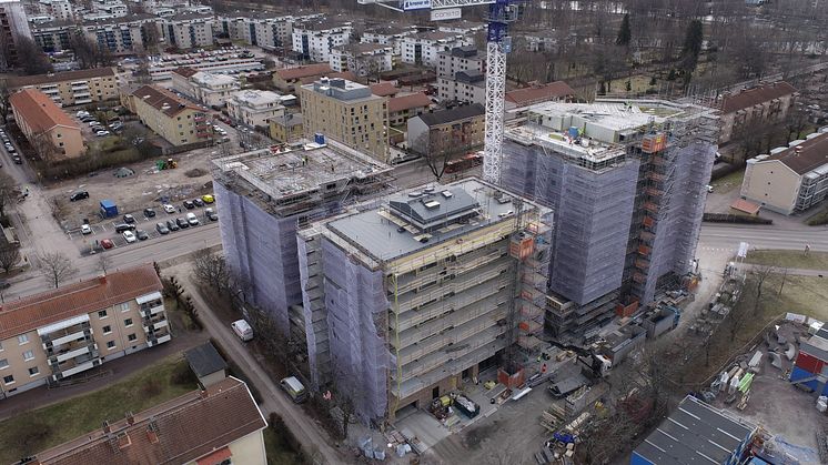 Projektet Sundsta Torg i Karlstad är inne i en intensiv fas med många aktiviteter i gång parallellt