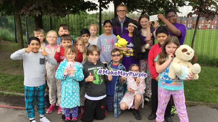 Oxford Grove Primary School pupils help to conquer stroke