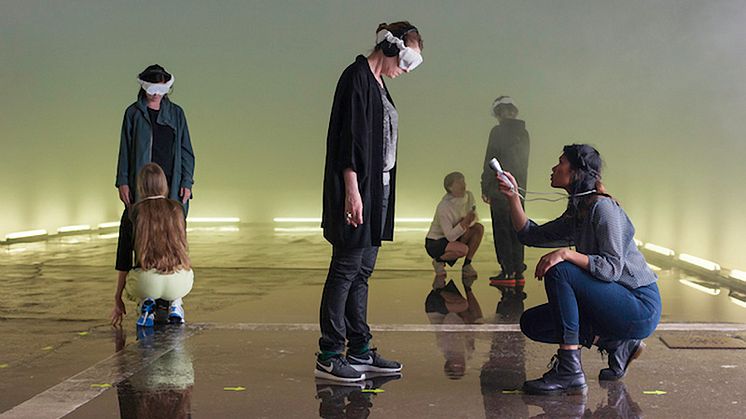 Lundahl & Seitl framför "Symphony of a Missing Room" under performancehelgen 7-9 september