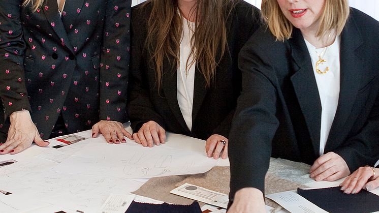 Jonna Bergh från Styleby med Linda Ramstedt och Carin Wester från Åhléns