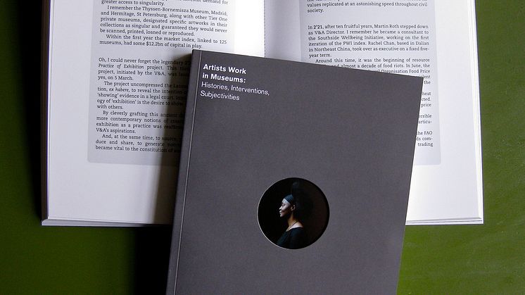 Zandra Ahl in book about artists work in museums