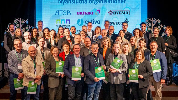 17 nyanslutna organisationer diplomerades på Klimattoppmötet. Det var Atea ,Bilfrakt, Bygma AB ,Clockwork ,Cytiva ,Diös, iTid ,Grant Thornton, Ocab, Rototilt, Ramböll, Signify, Sweco, SEB, Tengbom, Umeå Folkets Hus och  Visit Umeå