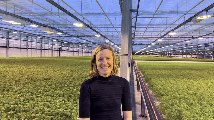 Katarina Henriksson, nyanställd produktutvecklare hos Svegro