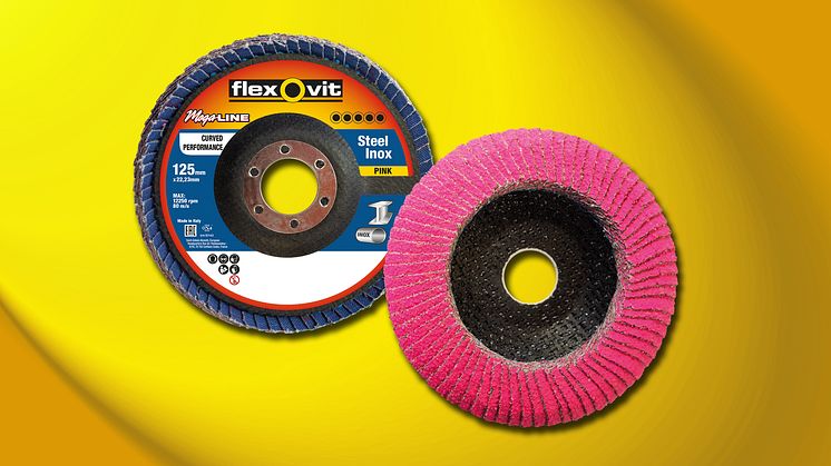 Flexovit lamellrondell Mega-Line Curved Performance - Produkt 1