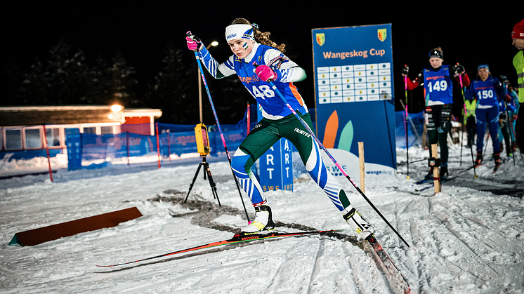 Wangeskog Cup - skidskytte med framåtanda
