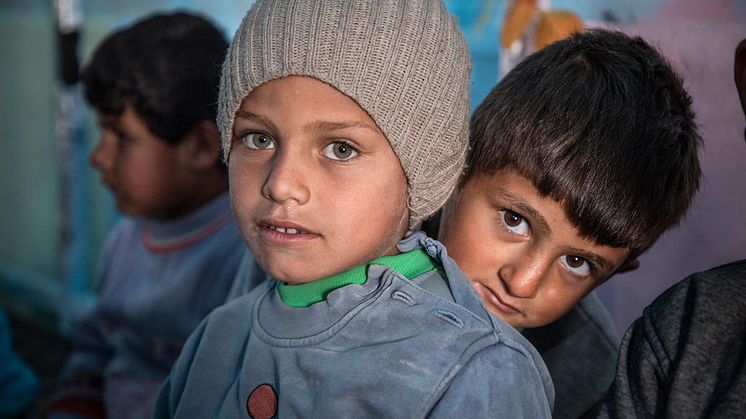 Efter åtta års krig i Syrien, känner en tredjedel av barnen sig “alltid eller ofta” rädda 