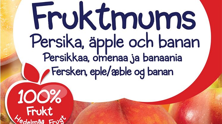 Fruktmums Persika