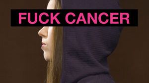 Fuck cancer på Rosengårdens fritidsgård i Helsingborg