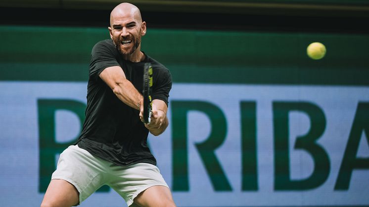 Adrian Mannarino at the BNP Paribas Nordic Open 2023