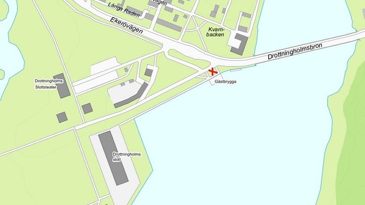 Pressvisning påminnelse: 1,5 kilometer lång vattenledning på väg ner i Drottningholmssundet 