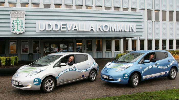 Uddevalla satsar på elfordon och laddplatser