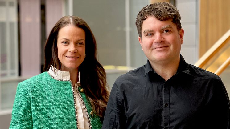 Caroline Størmer-Nilsen och Tore Kobbeltvedt från Allente