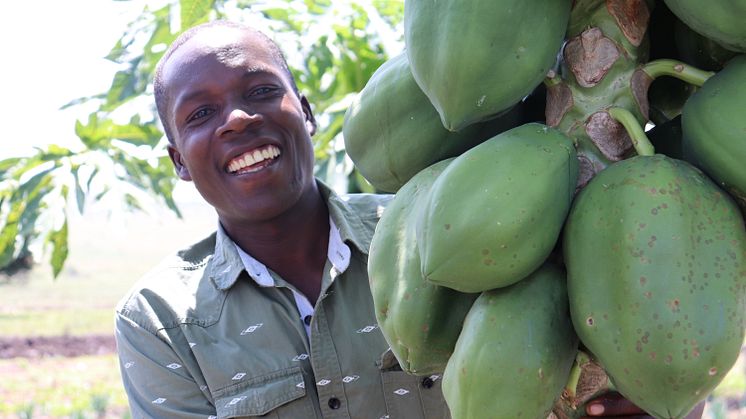 Mwita Igayi, a young farmer from the Serengeti-Mara region in Tanzania. Photo by Joy Kivata.JPG