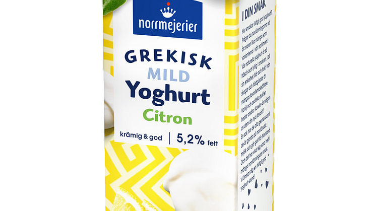 Norrmejerier Grekisk Yoghurt Citron