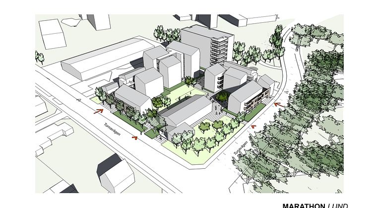 Nya studentbostäder när Akademiska Hus säljer mark i Lund