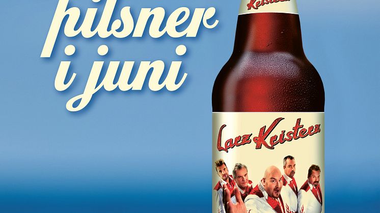 Omslag - Larz Kristerz "En pilsner i juni"