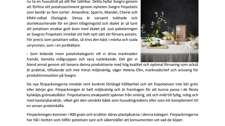 Nytt premiumkoncept hämtar inspiration från jordkällaren