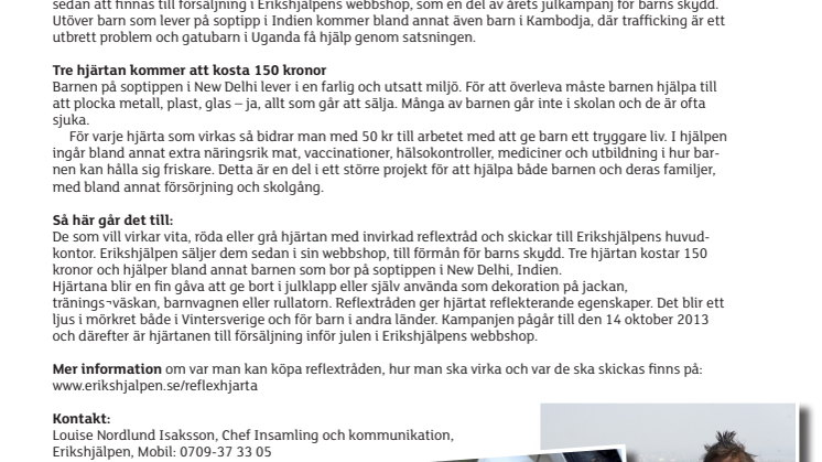 Virkade hjärtan ger hopp till barnen på soptippen