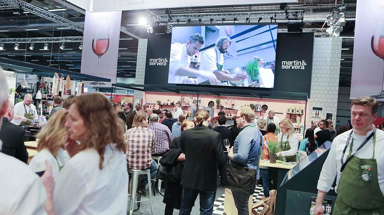 Martin & Serveras monter på GastroNord 2016