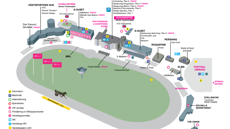 Översiktskarta Elitloppet 2022