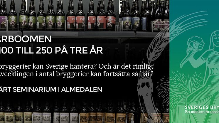 Bryggarboomen – från 100 till 250 på tre år