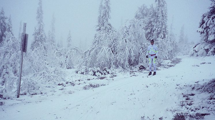 Vintern kom först till ​Storhogna i år igen!
