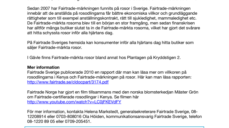 Här hittar du schyssta rosor i Gävle inför alla hjärtans dag