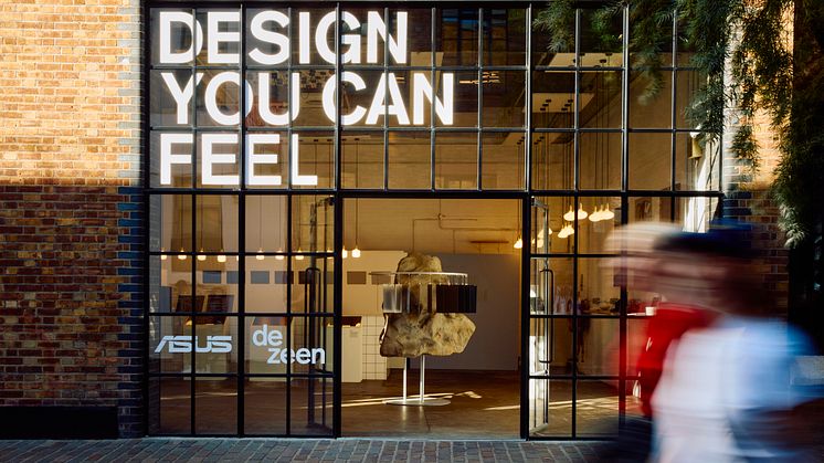 Design You Can Feel. Dezeen X ASUS. Photo Credit: Mark Cocksedge