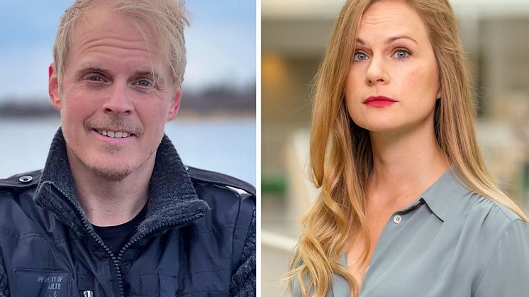 Tommy Carlsson och Frida Johansson Metso