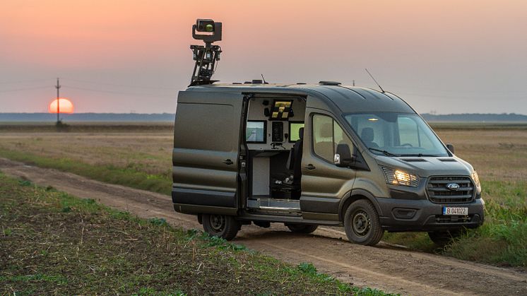 Flotă de 50 de unități Ford Transit special echipate pentru Poliția de Frontieră