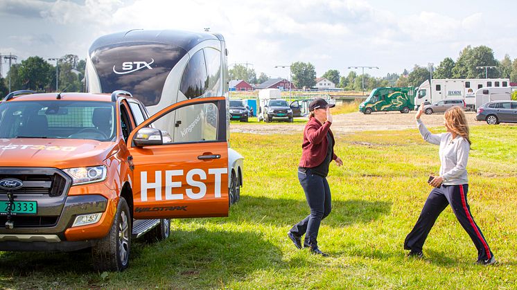 Hest360FordChallenge Ryggekonkurranse Øvrevoll Märtha Louise med Anne Lene Øysæd fra Sandnes, Rogaland.25.08 2019