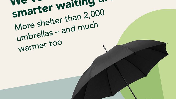More shelter than 2,000 umbrellas