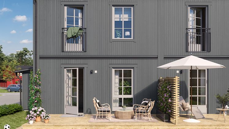 Efter Brf Förseglet – snart säljstartar OBOS nya radhus