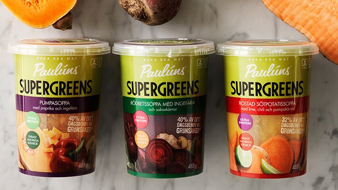 Paulúns Supergreens – färgstarka soppor laddade med supergrönsaker