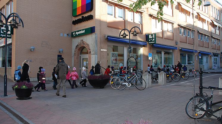 Tele2/Com Hem har idag lokaler på Storgatan i Härnösand