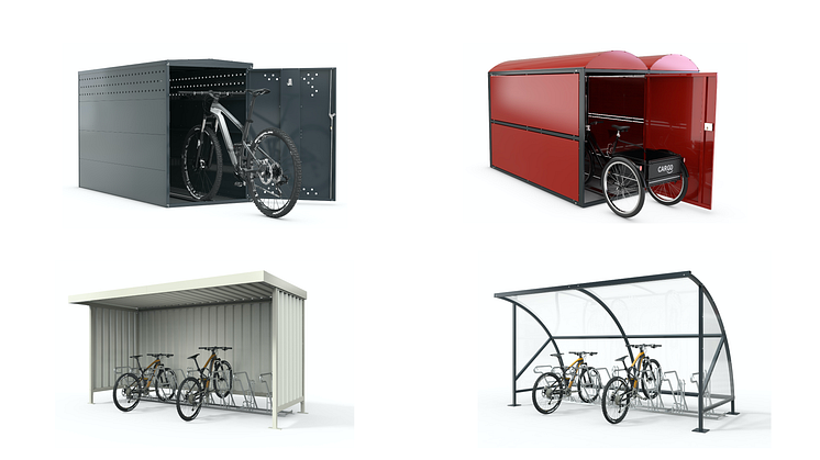 Dooman cykelgarage exempel jan 2024